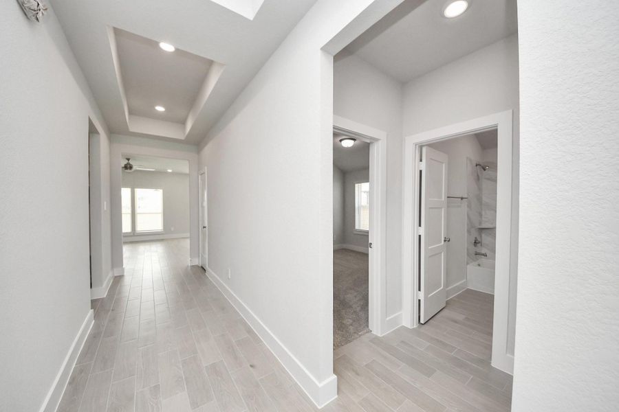 Spacious, unfurnished interior of a new home in Laurel Landing: Landmark Collection, Alvin (Image 20).