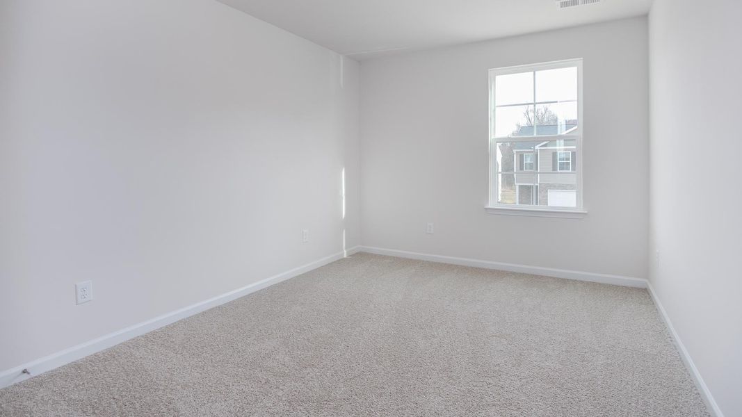 Representative unfurnished interior of a home built from the Elston by D.R. Horton in Chandler Pointe, Rural Hall (Image 27).