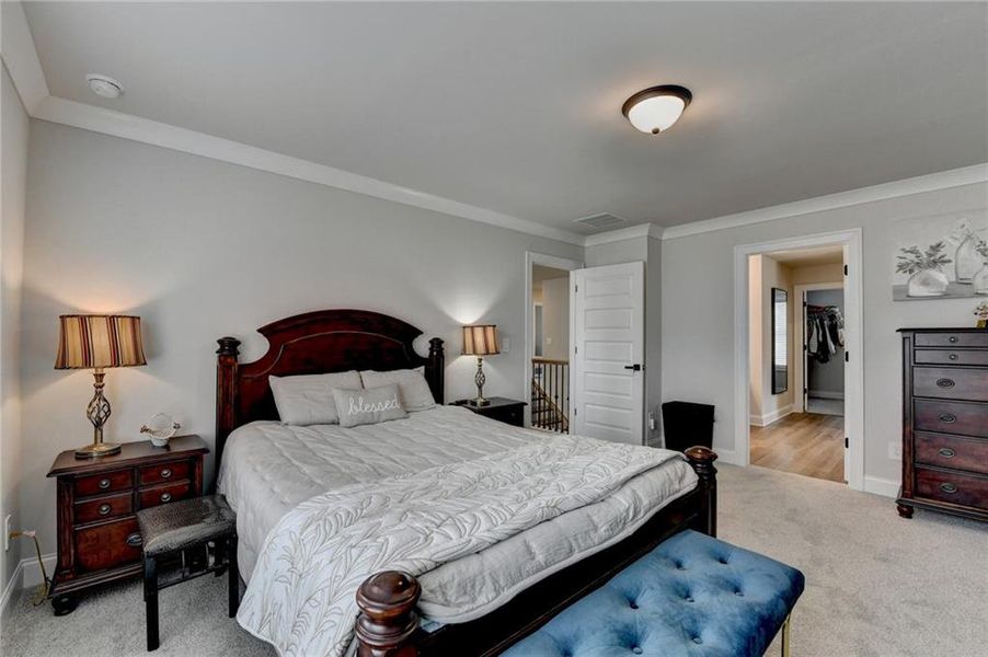 Furnished interior view inside a new home in , Braselton (Image 34). Furnished interior view inside a new home in , Braselton (Image 34).