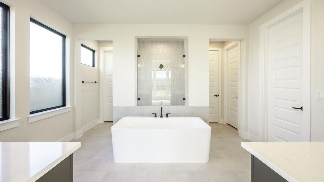 Furnished interior view inside a new home in Easton Park, Austin (Image 4).