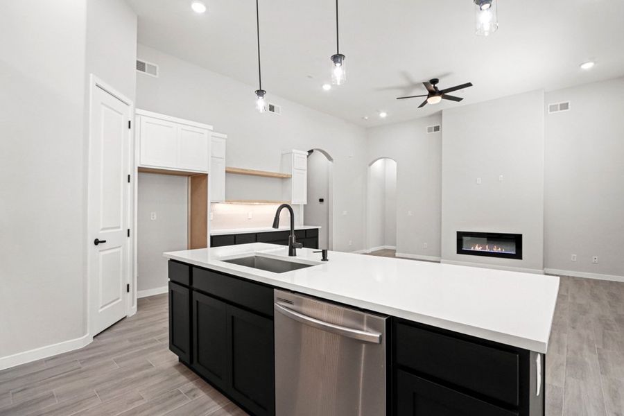 Furnished interior view inside a new home in Garden Park Unit 4, El Paso (Image 6).