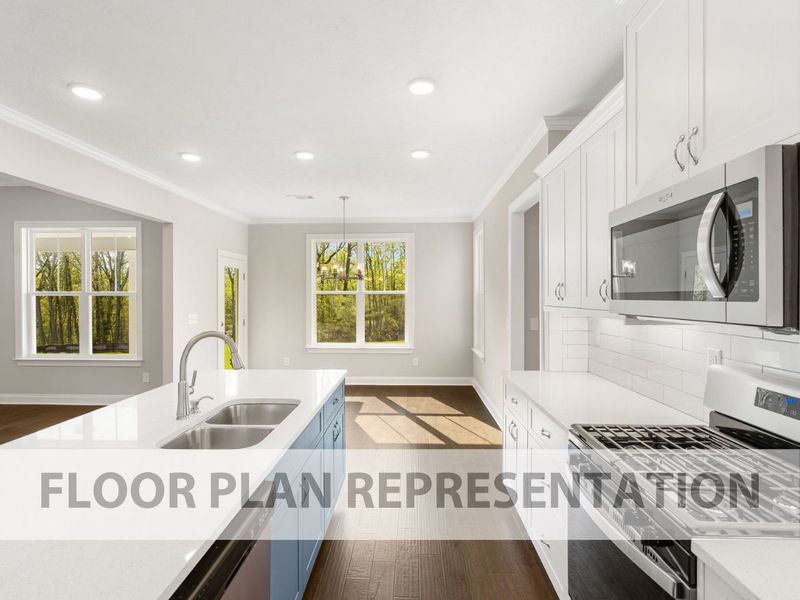 Kitchen to Cafe Floorplan Representation Photo | The Ashworth VI Kitchen to Cafe Floorplan Representation Photo | The Ashworth VI