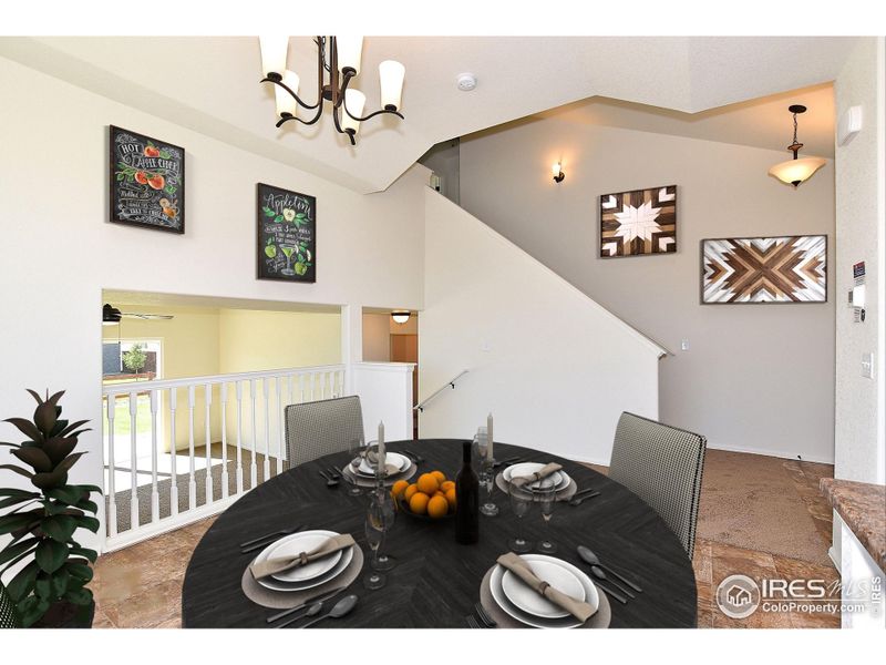 Furnished interior view inside a new home in Southridge, Johnstown (Image 18).