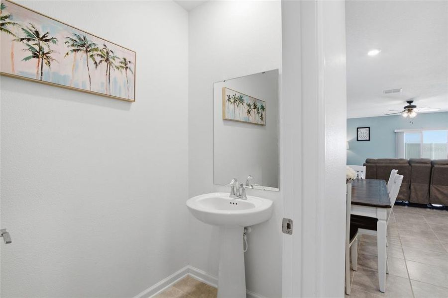 Furnished interior view inside a new home in Wellness Ridge, Clermont (Image 18).