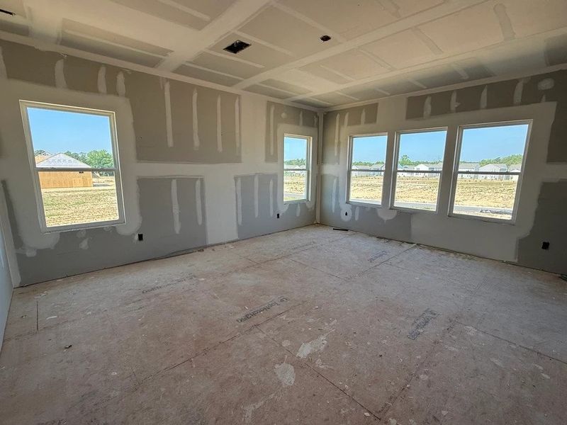 In-progress construction of a new home in The Point, Rolesville, NC (Image 19).