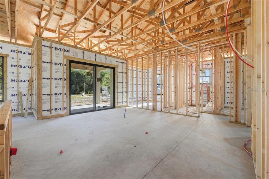 In-progress construction of a new home in , Avon Park, FL (Image 23).