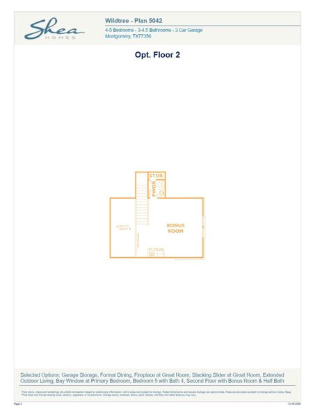 Image 3 of a home in WILDTREE 60'.