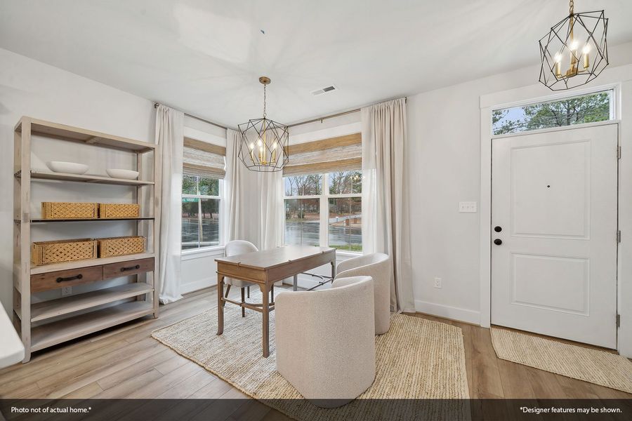 Furnished interior view inside a new home in Avenue One, Castle Hayne (Image 11).