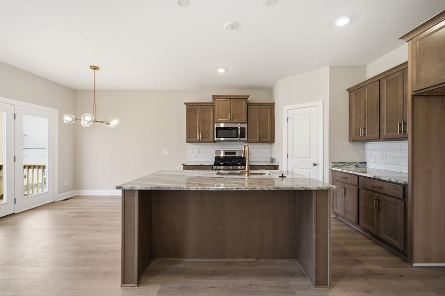 Furnished interior view inside a new home in McCain's Station, Gallatin (Image 10). Furnished interior view inside a new home in McCain's Station, Gallatin (Image 10).