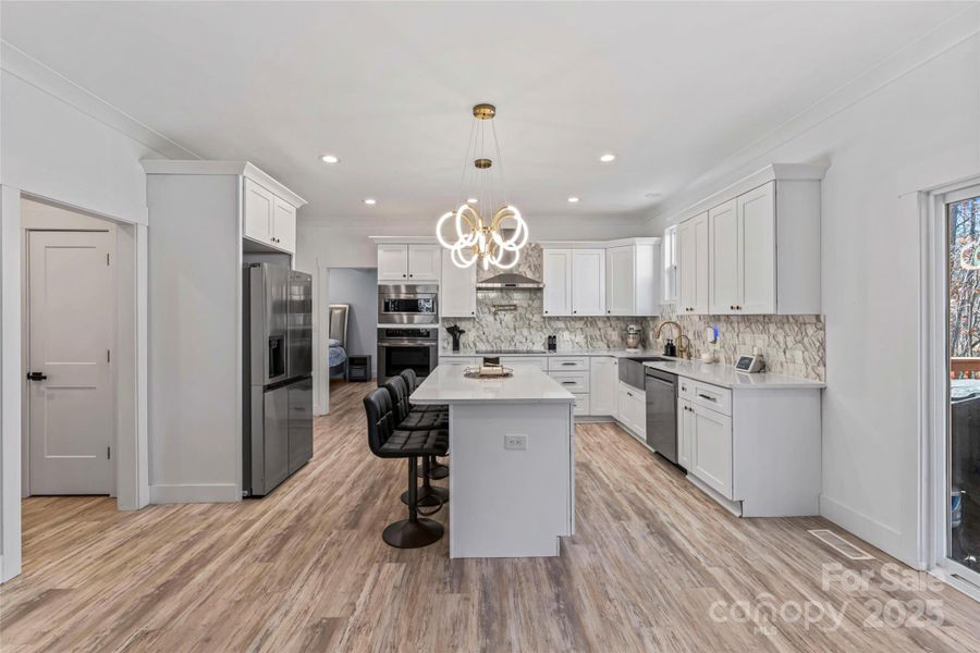 Furnished interior view inside a new home in , Denver (Image 6).
