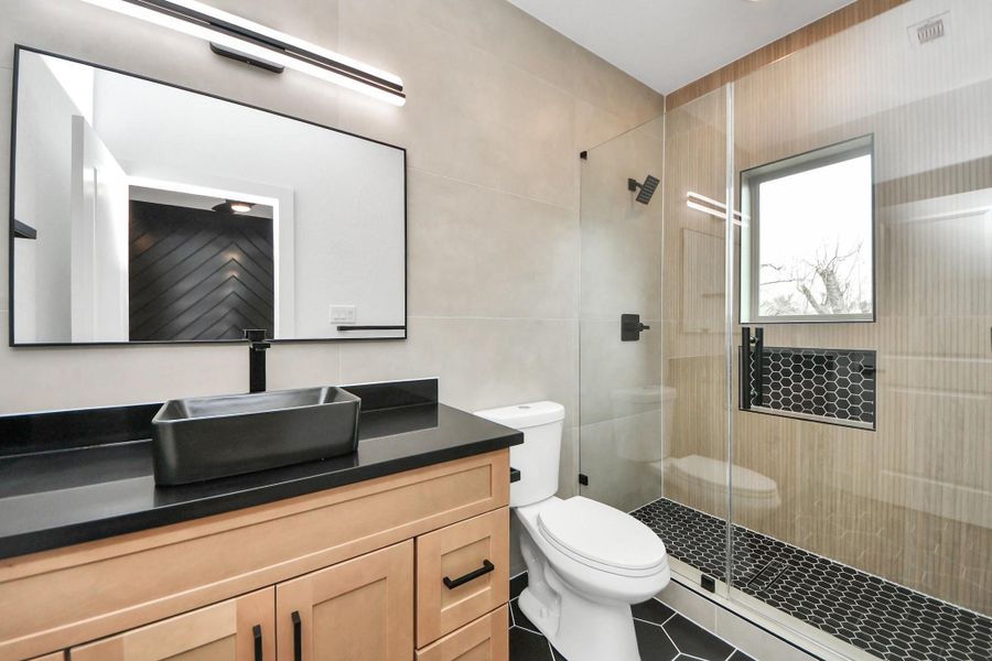 Furnished interior view inside a new home in , Houston (Image 7).