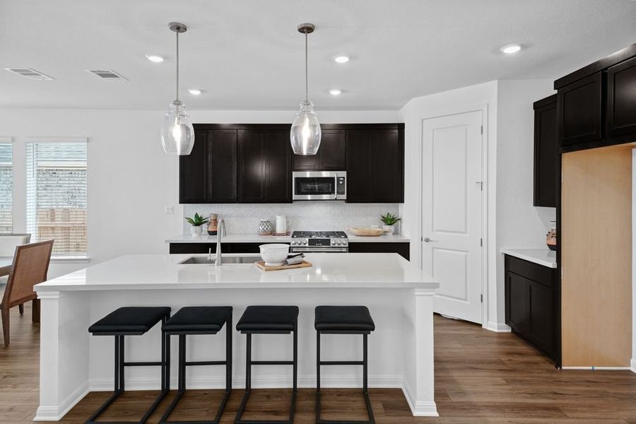Furnished interior view inside a new home in Nolina, Georgetown (Image 10).