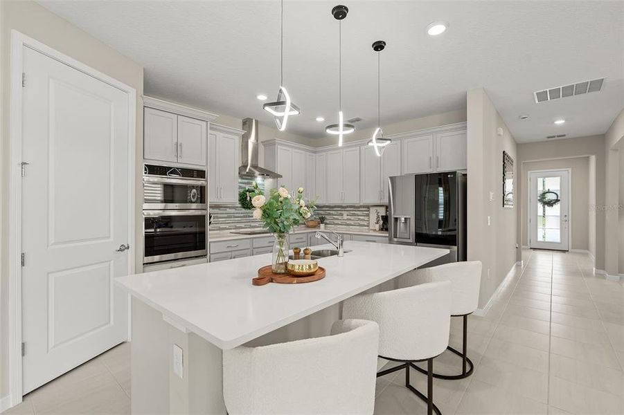 Furnished interior view inside a new home in Savannah Palms, Orlando (Image 12).