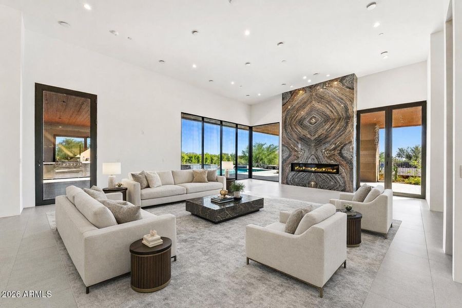 Great Room Virtually Staged