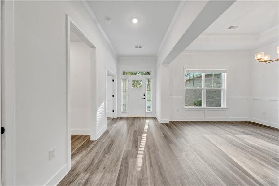 Spacious, unfurnished interior of a new home in Tuscany Hills, Douglasville (Image 34).