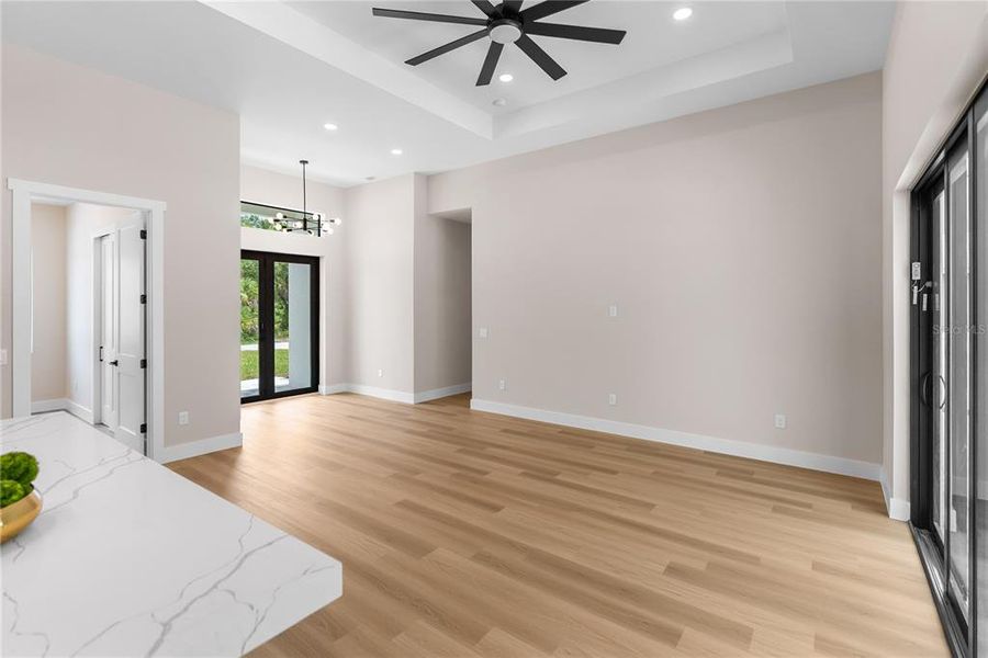 Spacious, unfurnished interior of a new home in , Port Charlotte (Image 22).