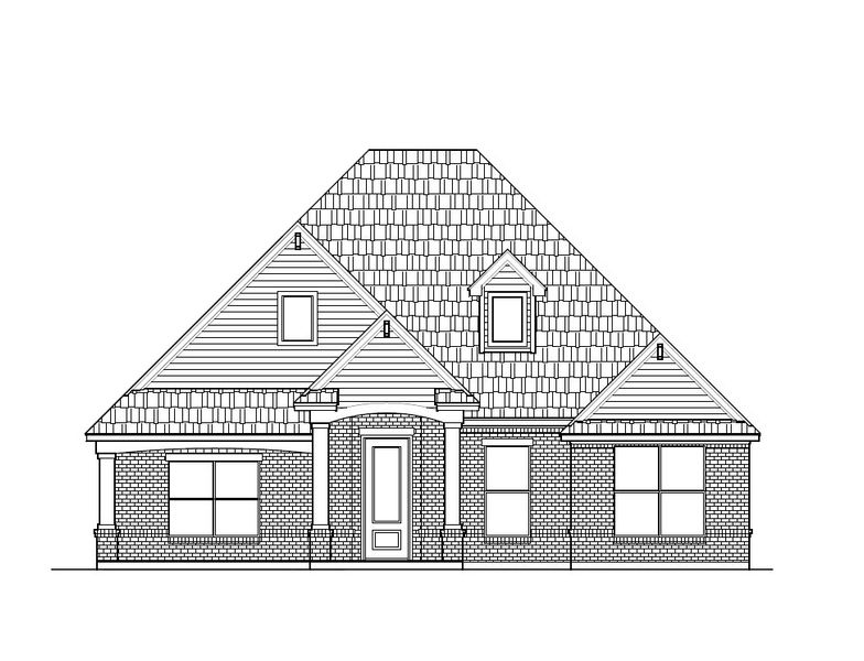 Representative rendering of the exterior for the The Violet by Kenmark Homes (Image 2). Representative rendering of the exterior for the The Violet by Kenmark Homes (Image 2).