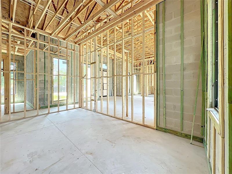 In-progress construction of a new home in , Oviedo, FL (Image 53).