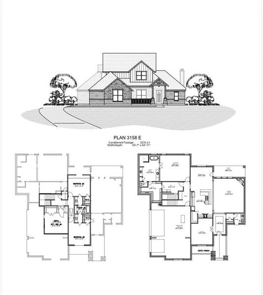 2D floor plan layout of this home in , Waxahachie, TX (Image 6).