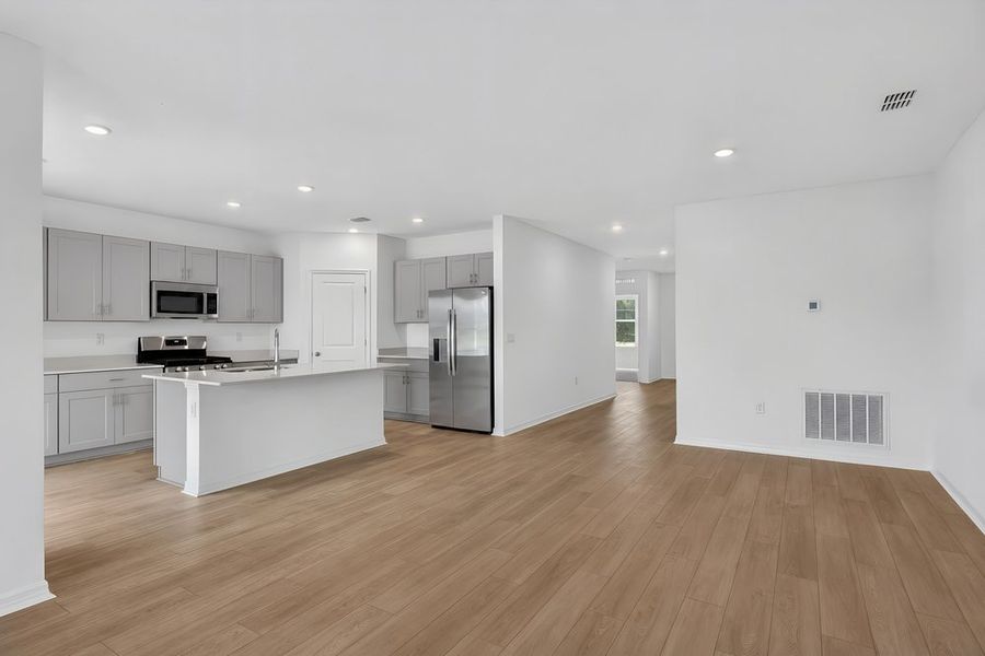 Representative unfurnished interior of a home built from the Goldfinch by Taylor Morrison in Westview Community Group Page, Kissimmee (Image 14).