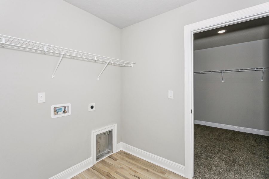 Representative unfurnished interior of a home built from the The Liberty by Herbst Homes in Clear Water Landing, Milton (Image 71).