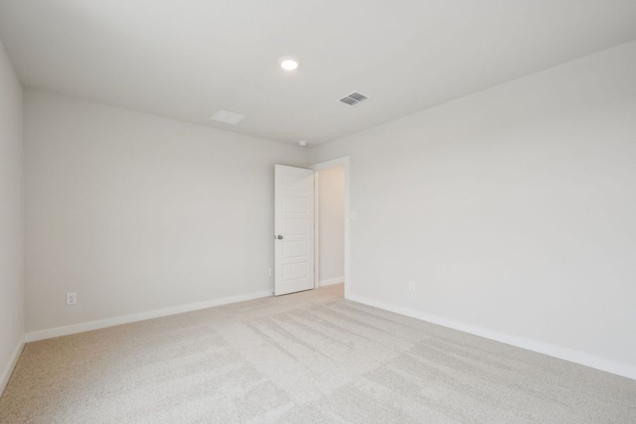 A room with white walls.