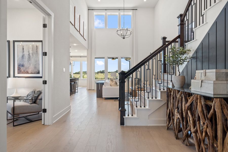Furnished interior view inside a new home in Lagos Reserve, Manor (Image 4).