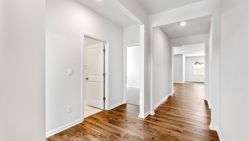 Spacious, unfurnished interior of a new home in Spring Ridge, Anderson (Image 14). Spacious, unfurnished interior of a new home in Spring Ridge, Anderson (Image 14).