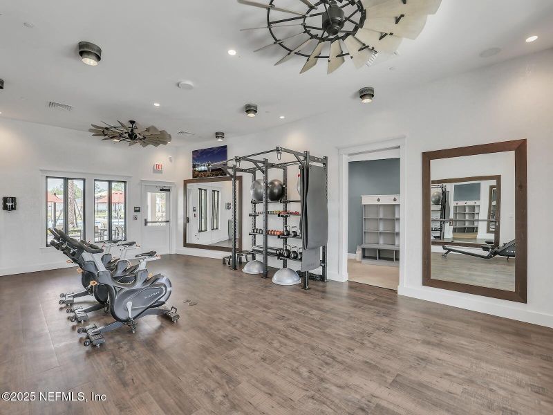 Furnished interior view inside a new home in , St. Augustine (Image 18).