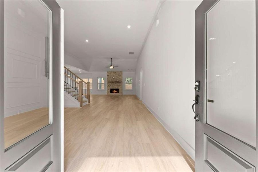 Spacious, unfurnished interior of a new home in , Maysville (Image 21).