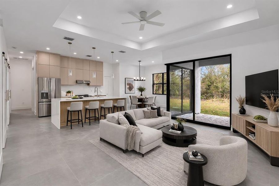 Furnished interior view inside a new home in , Port Charlotte (Image 5).