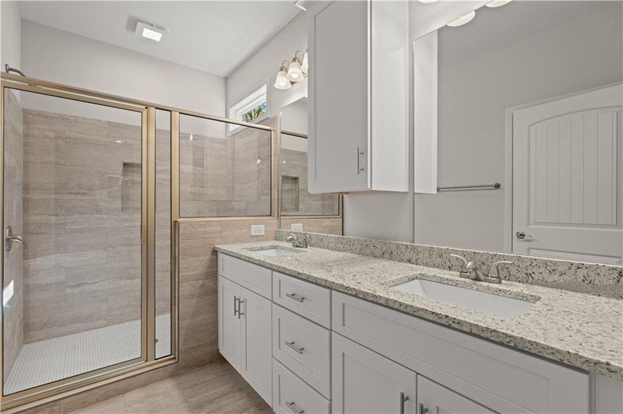 Furnished interior view inside a new home in , Bowdon (Image 6).