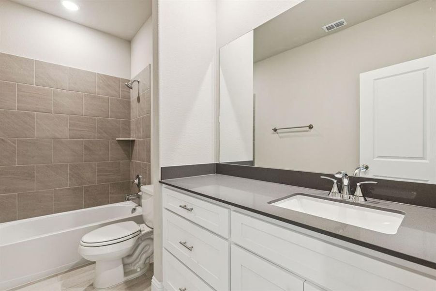 Furnished interior view inside a new home in AnaCapri, Anna (Image 3).