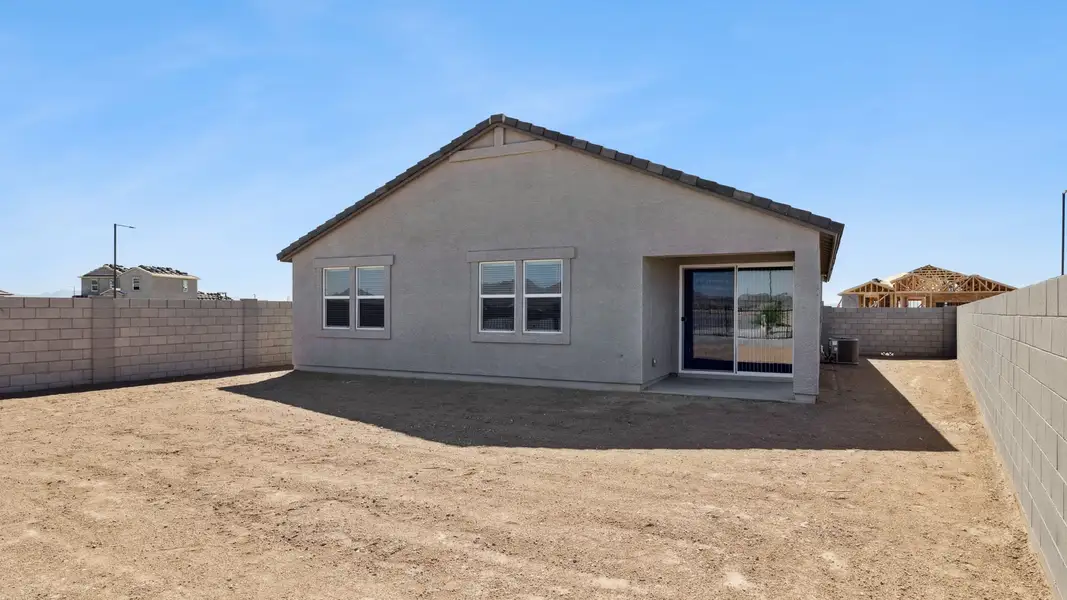 Exterior details and patio area of a home in Remington, Buckeye (Image 3).