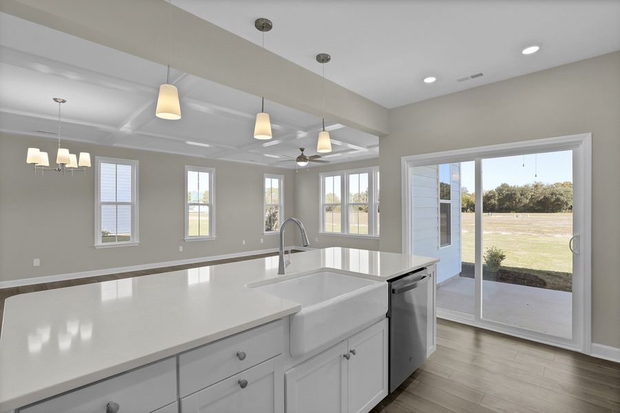 Furnished interior view inside a new home in East Wynd, Hampstead (Image 9).