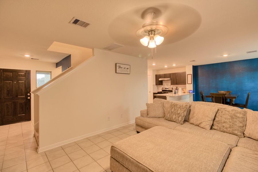 Furnished interior view inside a new home in , Katy (Image 29). Furnished interior view inside a new home in , Katy (Image 29).