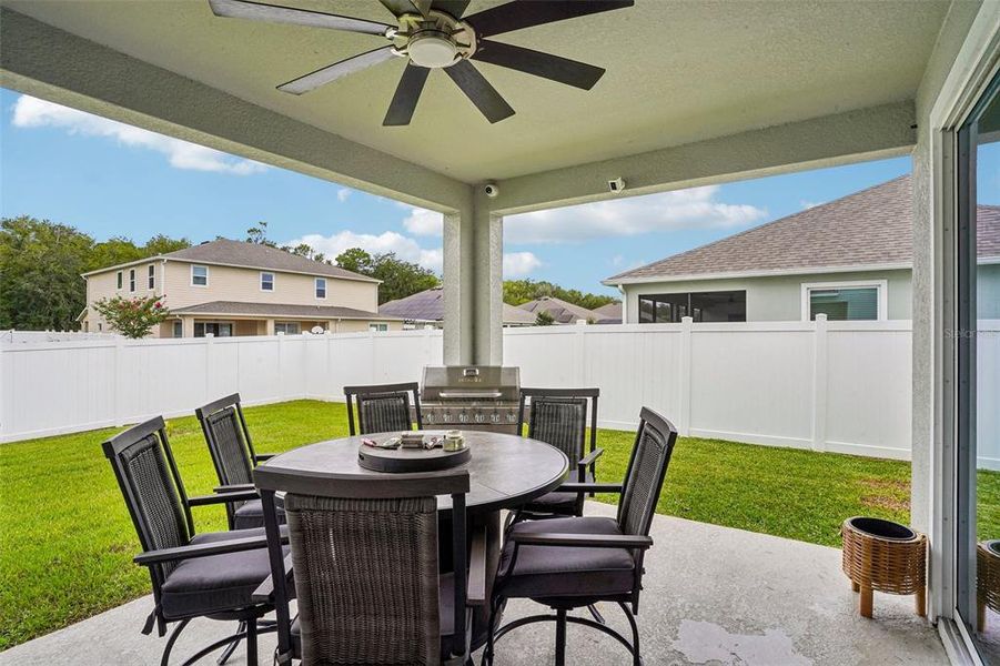 Exterior details and patio area of a home in Elegant Manor Estates, Edgewater (Image 35). Exterior details and patio area of a home in Elegant Manor Estates, Edgewater (Image 35).
