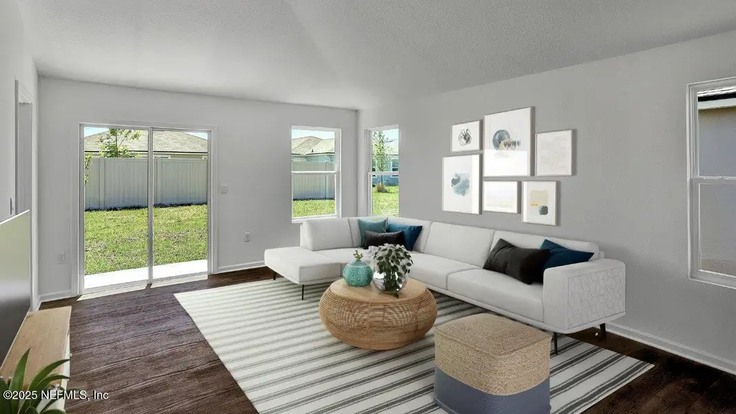 Furnished interior view inside a new home in Grand Reserve, Bunnell (Image 16).