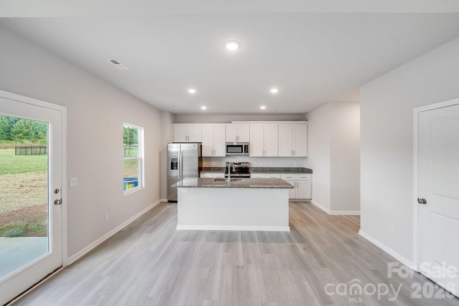 Furnished interior view inside a new home in , Statesville (Image 6). Furnished interior view inside a new home in , Statesville (Image 6).