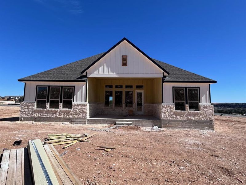 Rear Exterior/Covered Patio