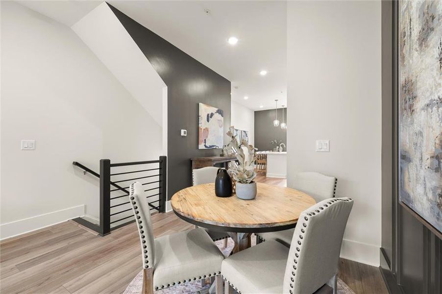 Furnished interior view inside a new home in The Gathering – Alpharetta, Alpharetta (Image 17).