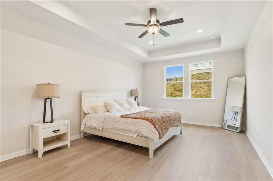 Furnished interior view inside a new home in Kelly Preserve, Loganville (Image 13).