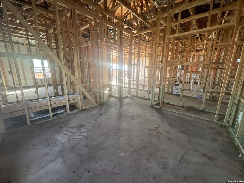 In-progress construction of a new home in Nopal Valley, San Antonio, TX (Image 33).