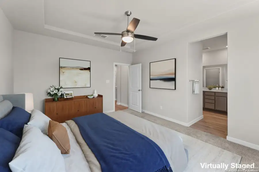 Furnished interior view inside a new home in Veranda, San Antonio (Image 4).