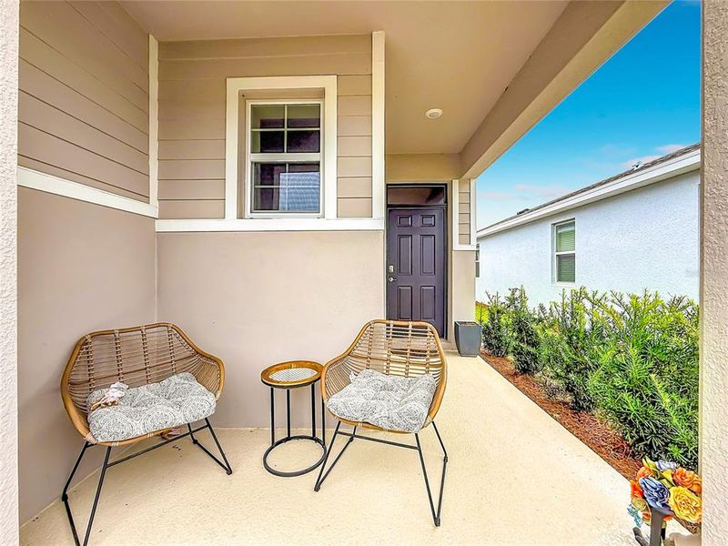 Exterior details and patio area of a home in Ocala Preserve, Ocala (Image 3). Exterior details and patio area of a home in Ocala Preserve, Ocala (Image 3).