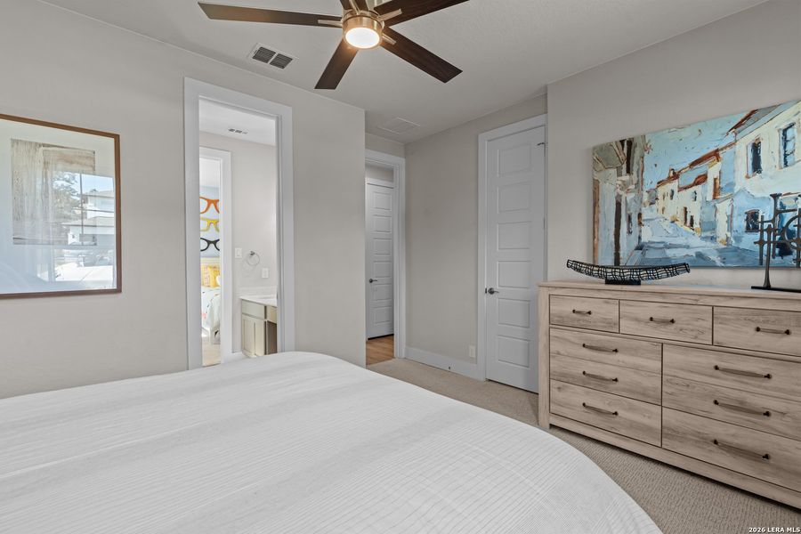 Furnished interior view inside a new home in Esperanza, Boerne (Image 15).