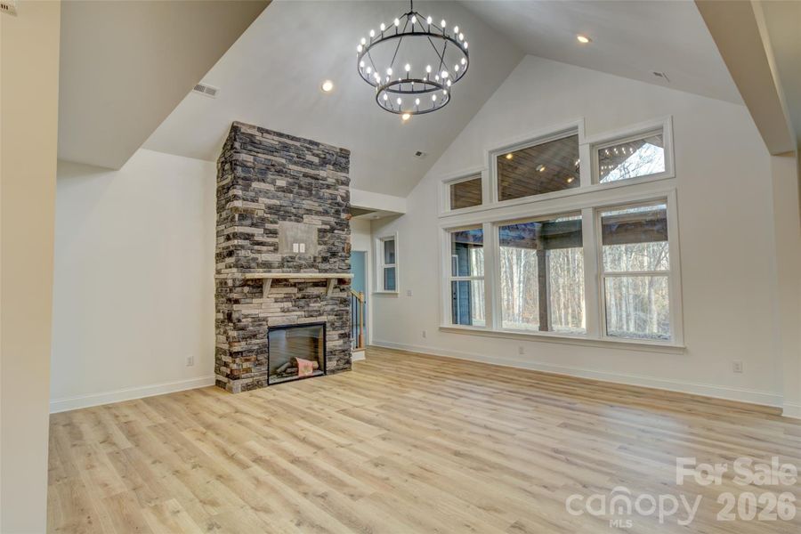 Spacious, unfurnished interior of a new home in , Bessemer City (Image 15).