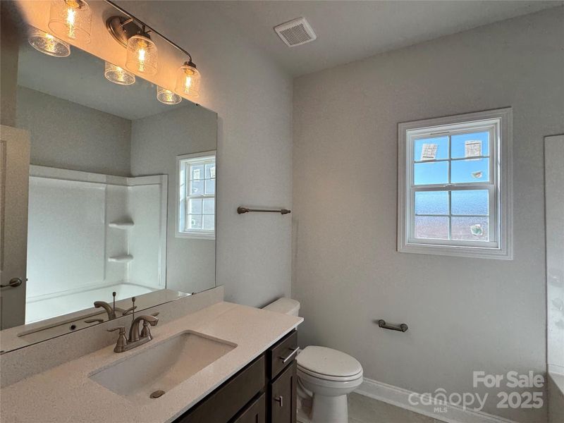 Furnished interior view inside a new home in Lauren Pines, York (Image 9).