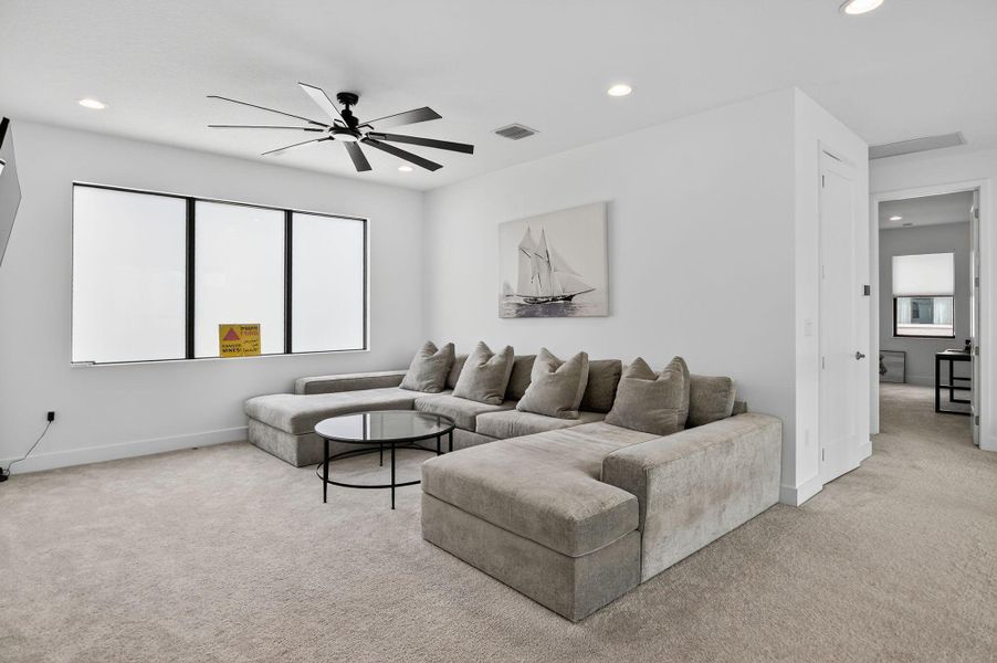 Furnished interior view inside a new home in , Boca Raton (Image 12).