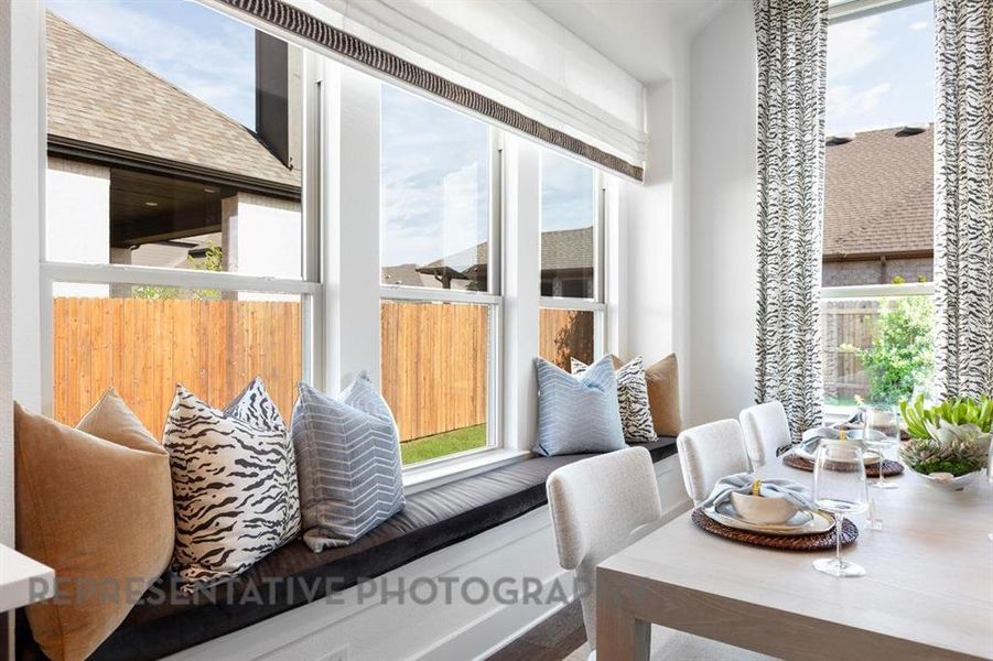 Furnished interior view inside a new home in Tavolo Park, Fort Worth (Image 28).